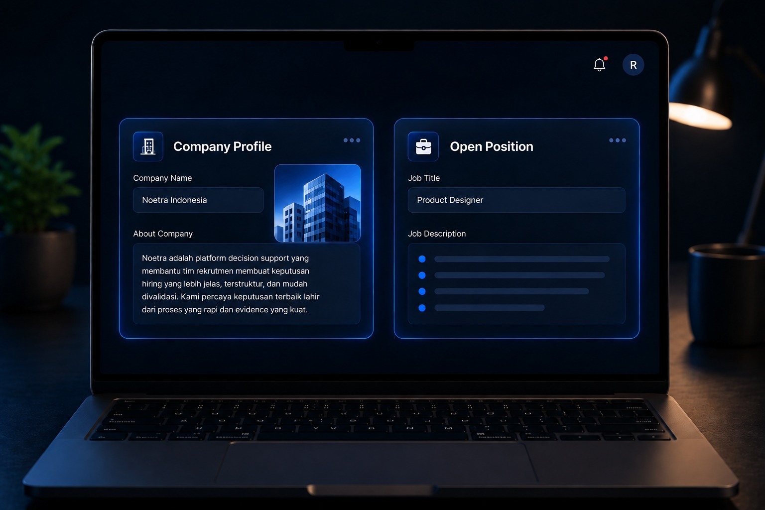Complete your company profile